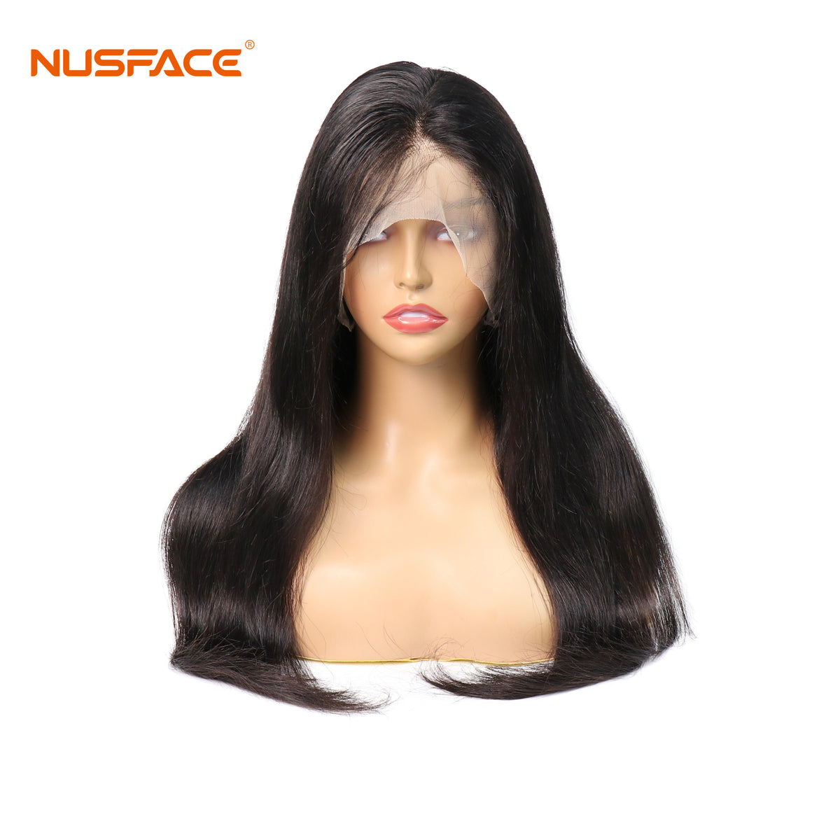 Top Virgin 13x6 Straight Hair Lace Front Wig 180 Density with Baby Hair
