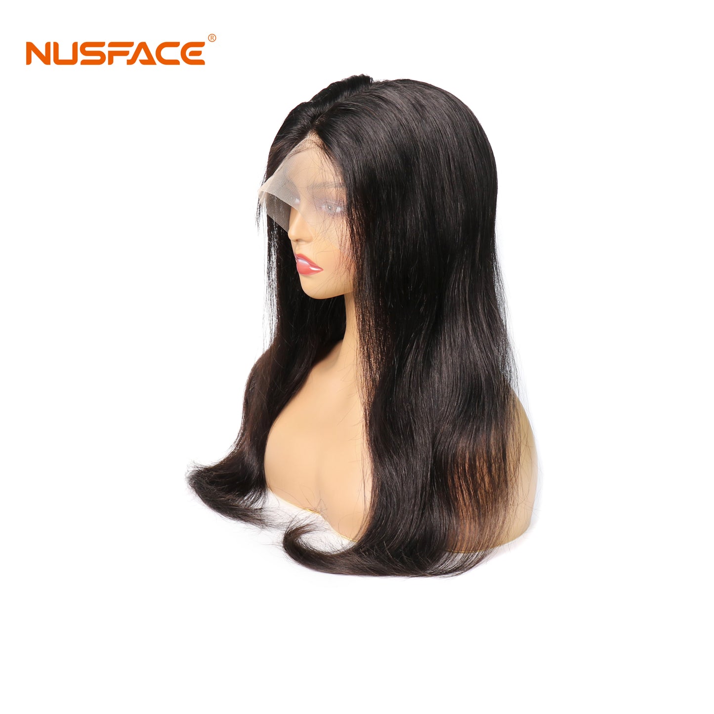 Top Virgin 13x6 Straight Hair Lace Front Wig 180 Density with Baby Hair