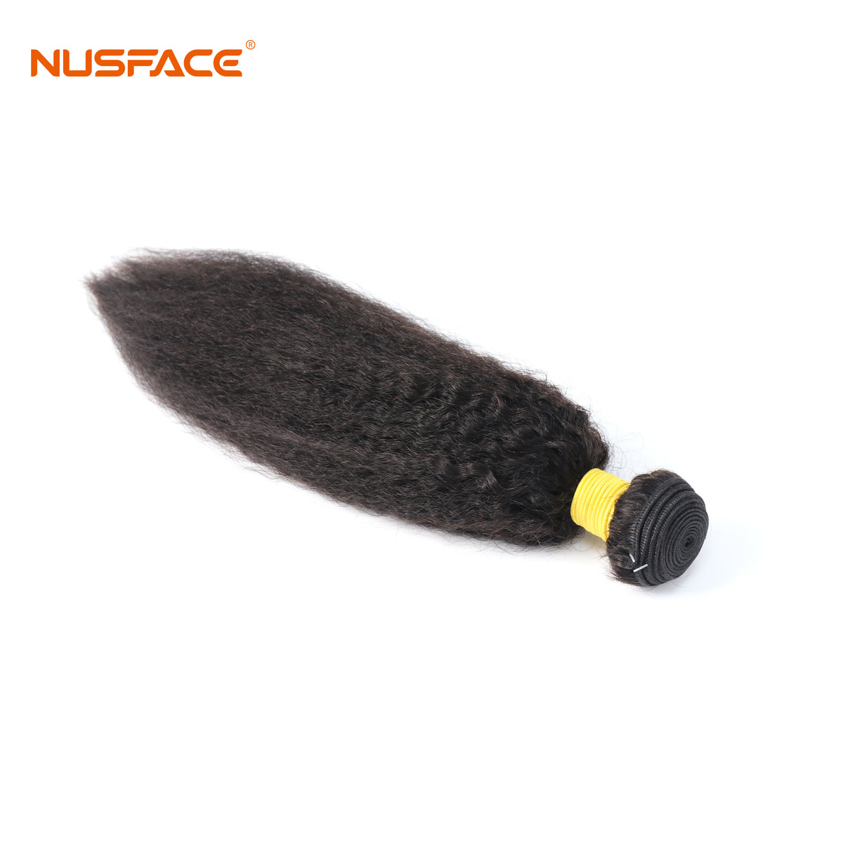 Tip-top Quality Raw Hair Kinky Straight Hair Extensions 1 Bundle（never hair loss）