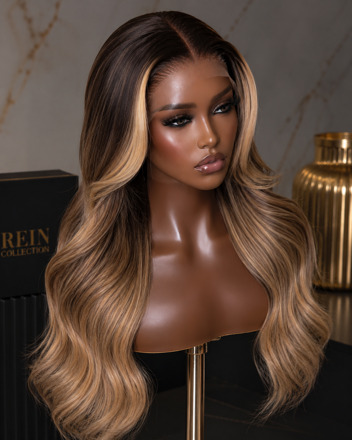 TAUPE VANILLA | Money Piece Wig