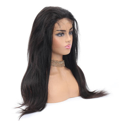 Top Virgin Bone Straight 4x4/5x5 HD Closure Wig Human Hair Wig 150/180 Density
