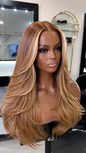 HONEY CARAMEL | Luxury Blowout Wig