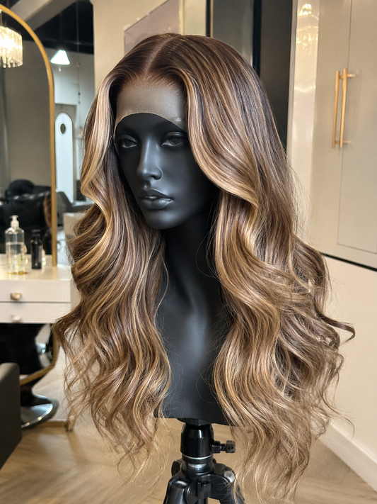 MOCHA CHAMPAGNE | Highlight Wave Wig
