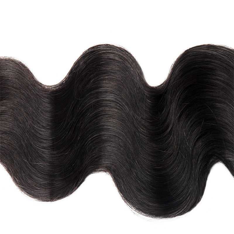 Tip-top Quality Raw Hair Body Wave Hair Extensions 1 Bundle（never hair loss）