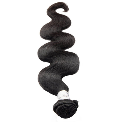 Tip-top Quality Raw Hair Body Wave Hair Extensions 1 Bundle（never hair loss）