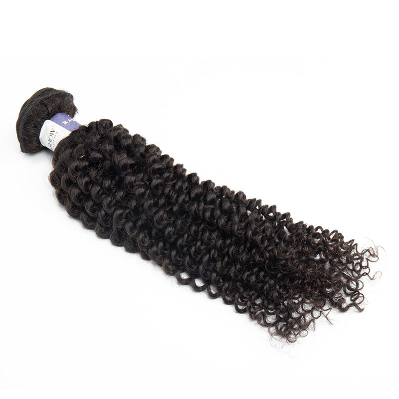 Tip-top Quality Raw Hair Kinky Curly Hair Extensions 1 Bundle（never hair loss）