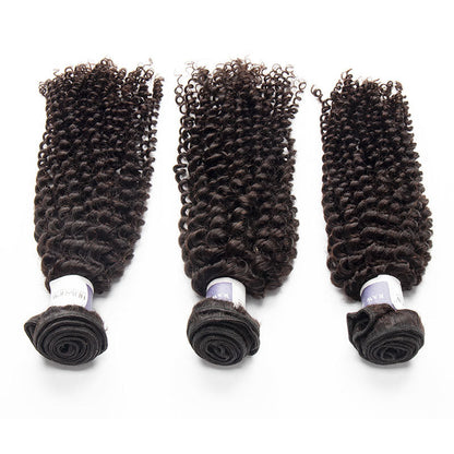 Tip-top Quality Raw Hair Kinky Curly Hair Extensions 3 Bundles（never hair loss）
