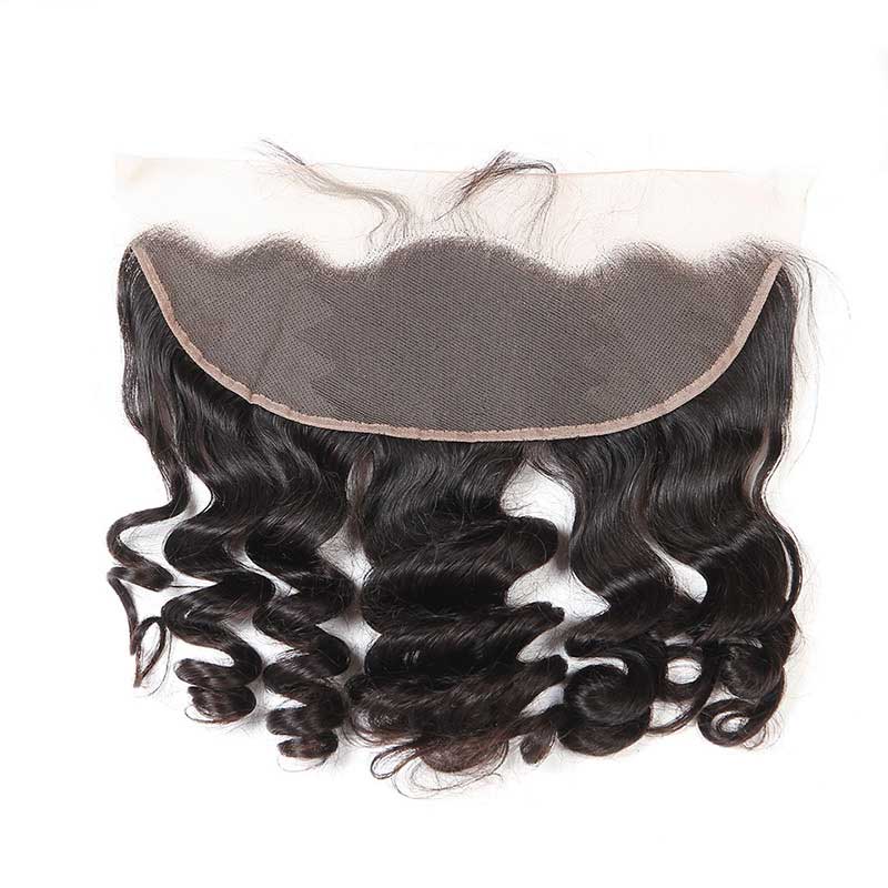 Top Raw Loose Wave 4 Bundles with 13x4 Frontal