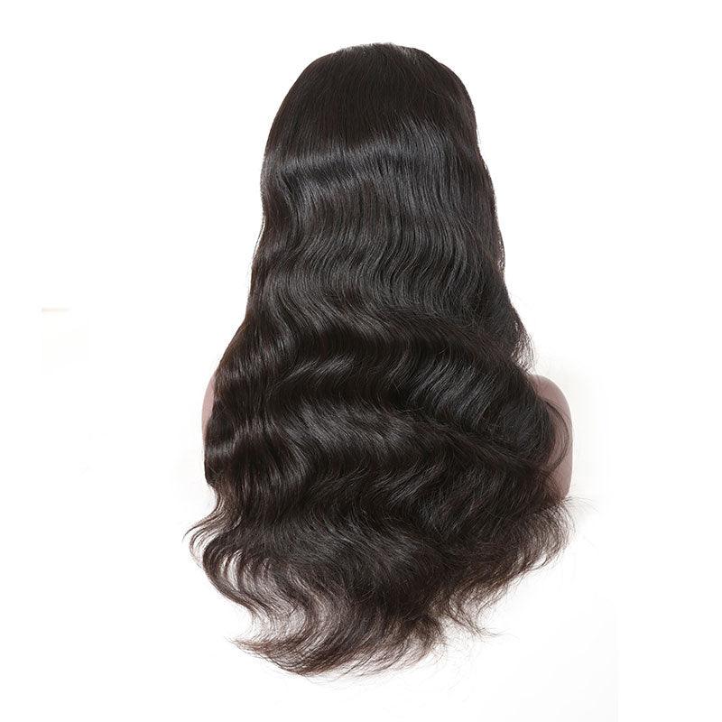 Top Virgin 13x6 Body Wave Lace Front Wig 180 Density with Baby Hair