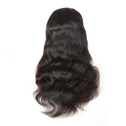 Top Virgin 13x6 Body Wave Lace Front Wig 180 Density with Baby Hair