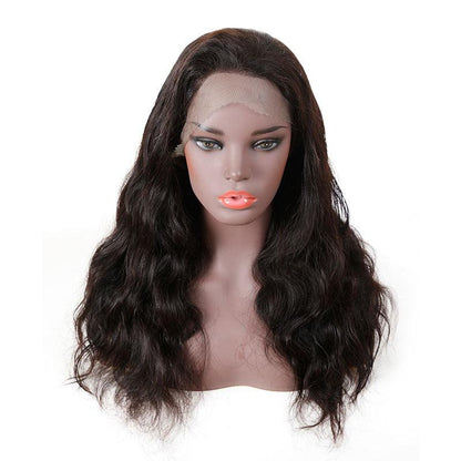 Top Virgin 13x6 Body Wave Lace Front Wig 180 Density with Baby Hair